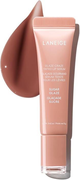 LANEIGE Glaze Craze Tinted Lip Serum: Hydrating Lip Serum for Glossy, Nourished Lips with Plumpin... | Amazon (US)