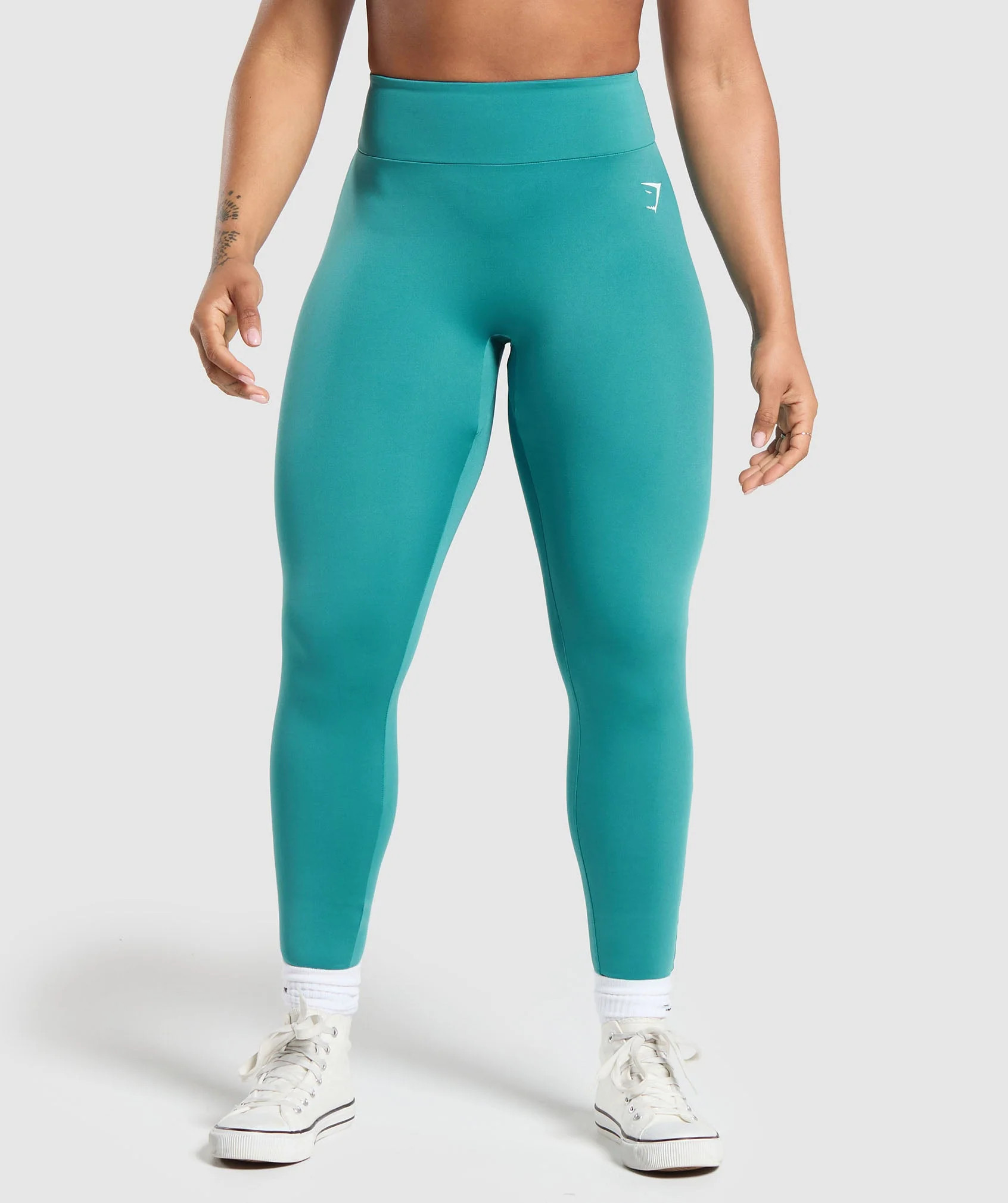 Gymshark GS Power Short Leggings - Bondi Teal | Gymshark US