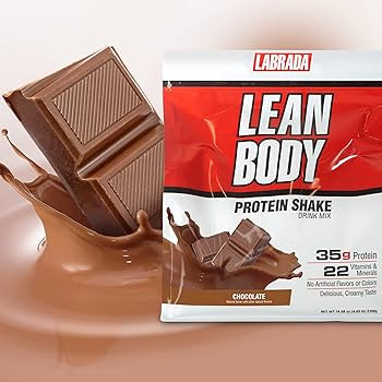 Lean Body All-in-One Chocolate Protein Shake. 35g Protein, Whey Blend, 7g Healthy Fats & Fiber, 2... | Amazon (US)