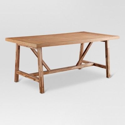 Wheaton Farmhouse Trestle Dining Table - Threshold™ | Target