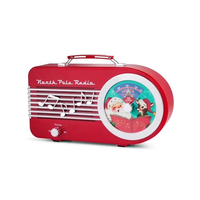 Mr. Christmas North Pole Radio Jukebox, Red, 1 Pack | Walmart (US)
