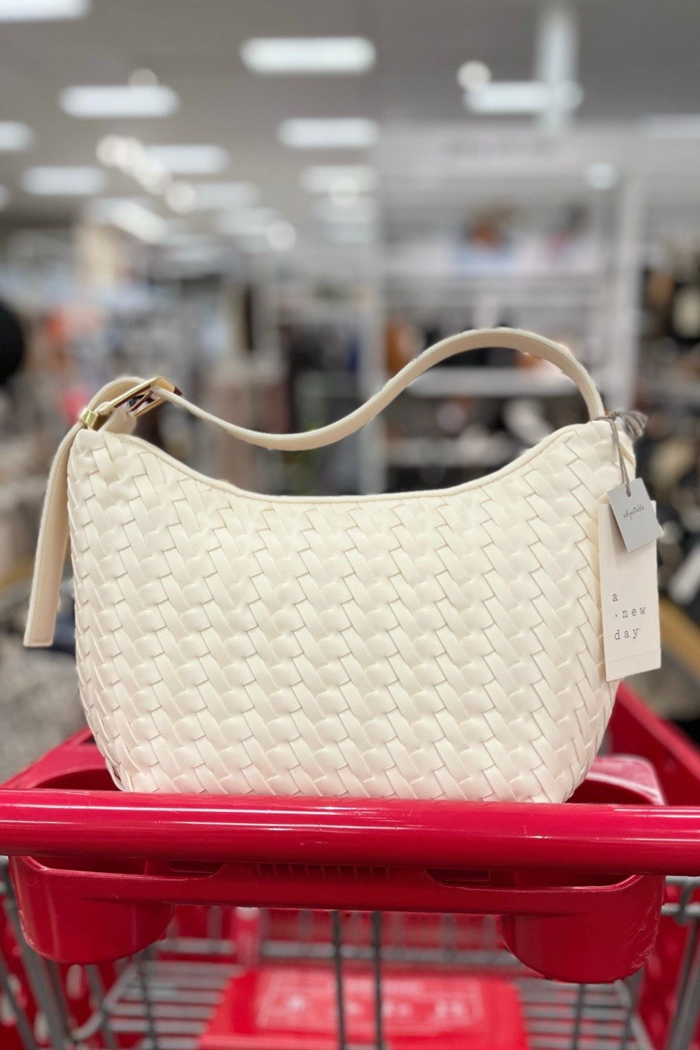 Cute white mini shoulder bag $25 at Target for the bride to be.

#LTKItBag #LTKFindsUnder50 #LTKWedding