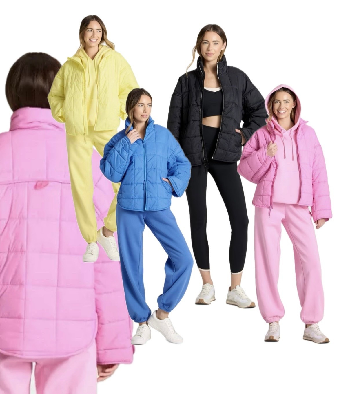 Puffer Princess 🩷💛🩵
… I love the cut and price point of this under $50 Free People dupe ✨ (linking the sweats too!)



#LTKSeasonal #LTKActive #LTKFindsUnder50