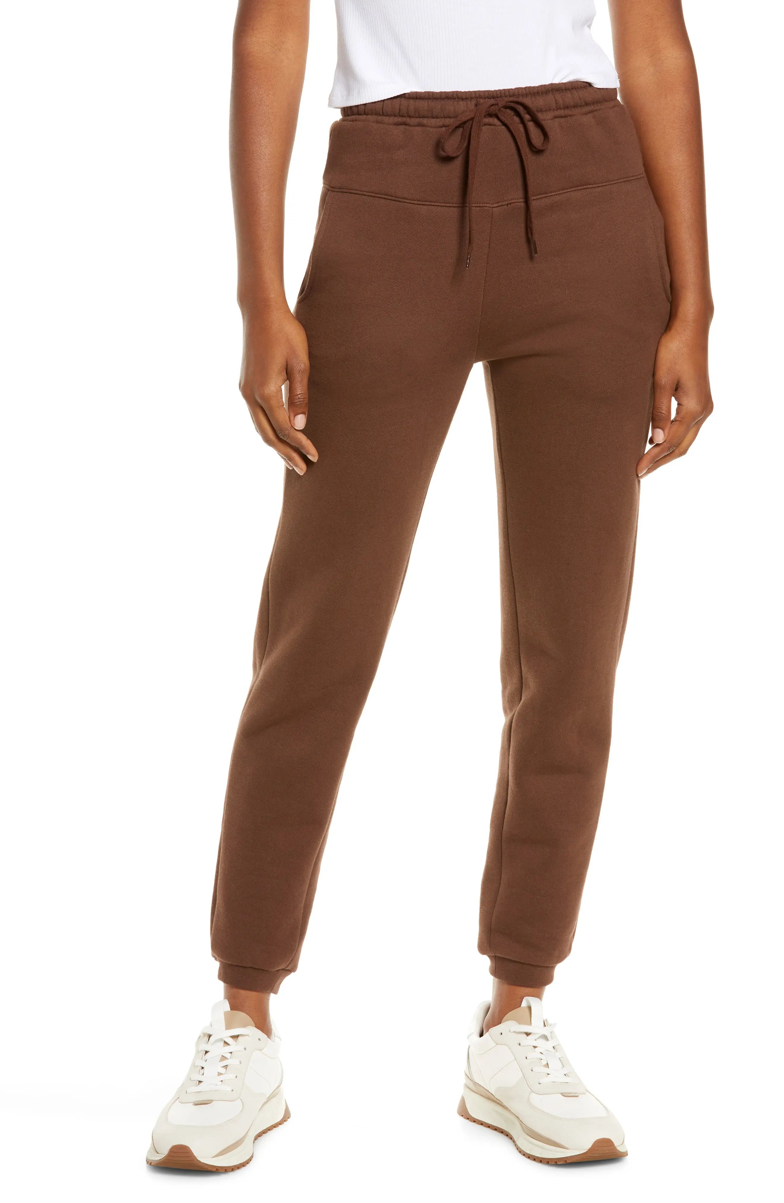 Madewell MWL Betterterry Jogger Sweatpants in Hot Cocoa at Nordstrom, Size Medium | Nordstrom