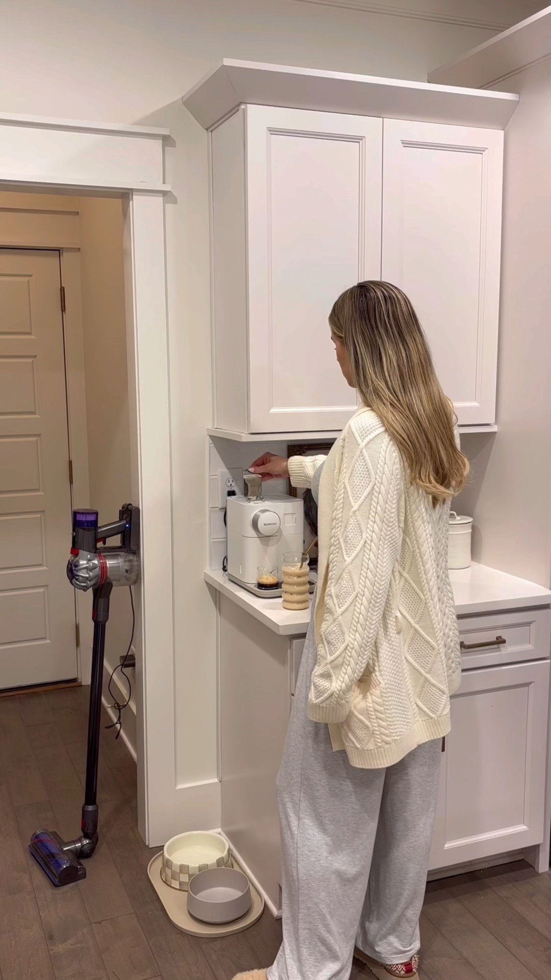 #ad #LoveQVC Let’s clean up together! 🫧👏🏼 My Dyson V8 is on sale right now  at @QVC ! This is my favorite cord free vacuum and is essential to my cleaning routine! You can shop it below and it would be the perfect gift! 🤍 

#LTKHome #LTKGiftGuide #LTKHoliday