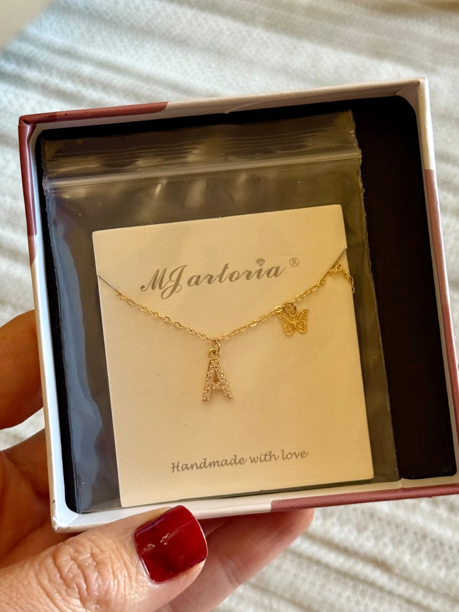 We love a cute personalized gift. These necklaces are so pretty! The butterfly charm is the perfect touch. This is the yellow gold.

#LTKStyleTip #LTKKids #LTKBeauty