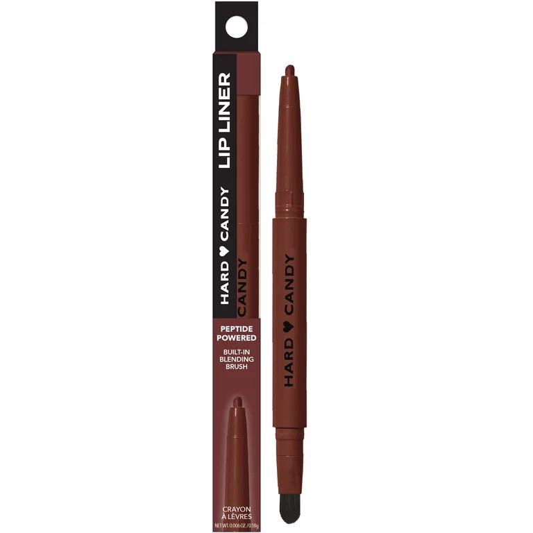 Hard Candy Insta Pout Lip Liner, Plumping, Kiss and Tell, Brown | Walmart (US)