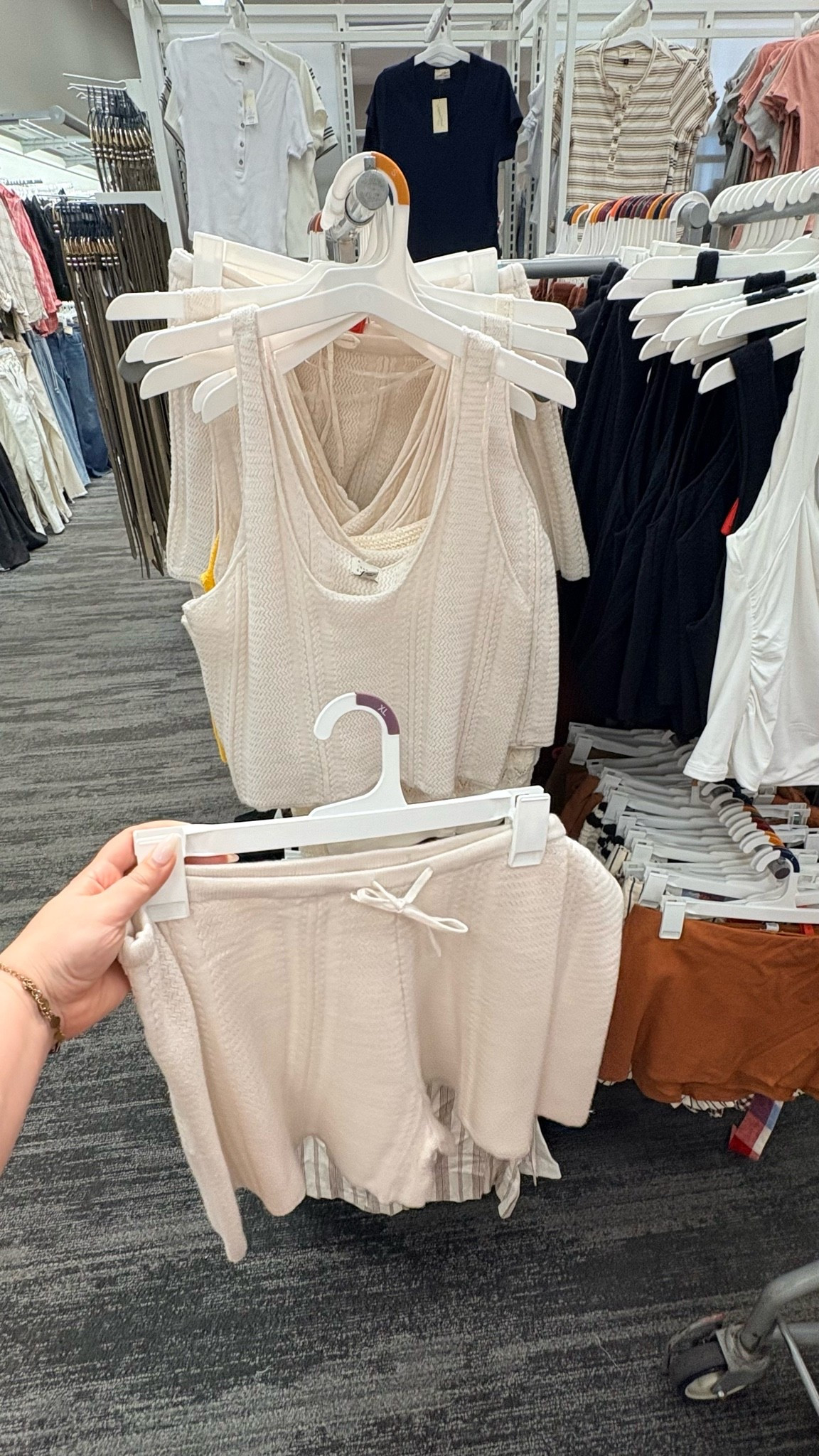 Cutest target set!

Target / target finds / target style / target matching sets / matching set / matching sets / knit matching set / tank top / knit tank top / knit shorts / cream matching set / cream tank top / shorts / cream shorts / beachwear / beach outfit / summer outfit / summer outfits / sale / sale alert

#LTKMidsize #LTKPlusSize #LTKootd