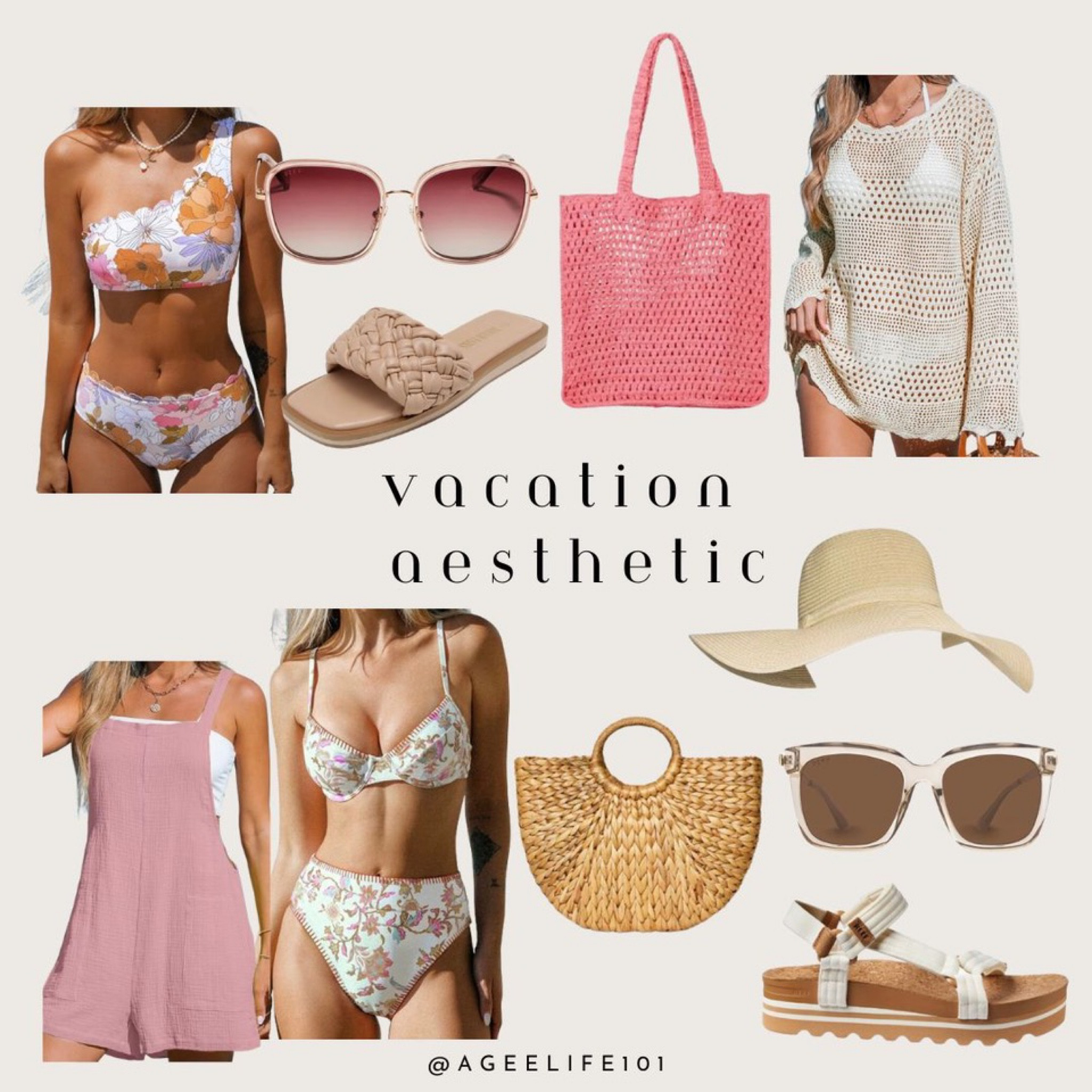 Girly girl vacation aesthetic 

#LTKstyletip #LTKswim #LTKtravel