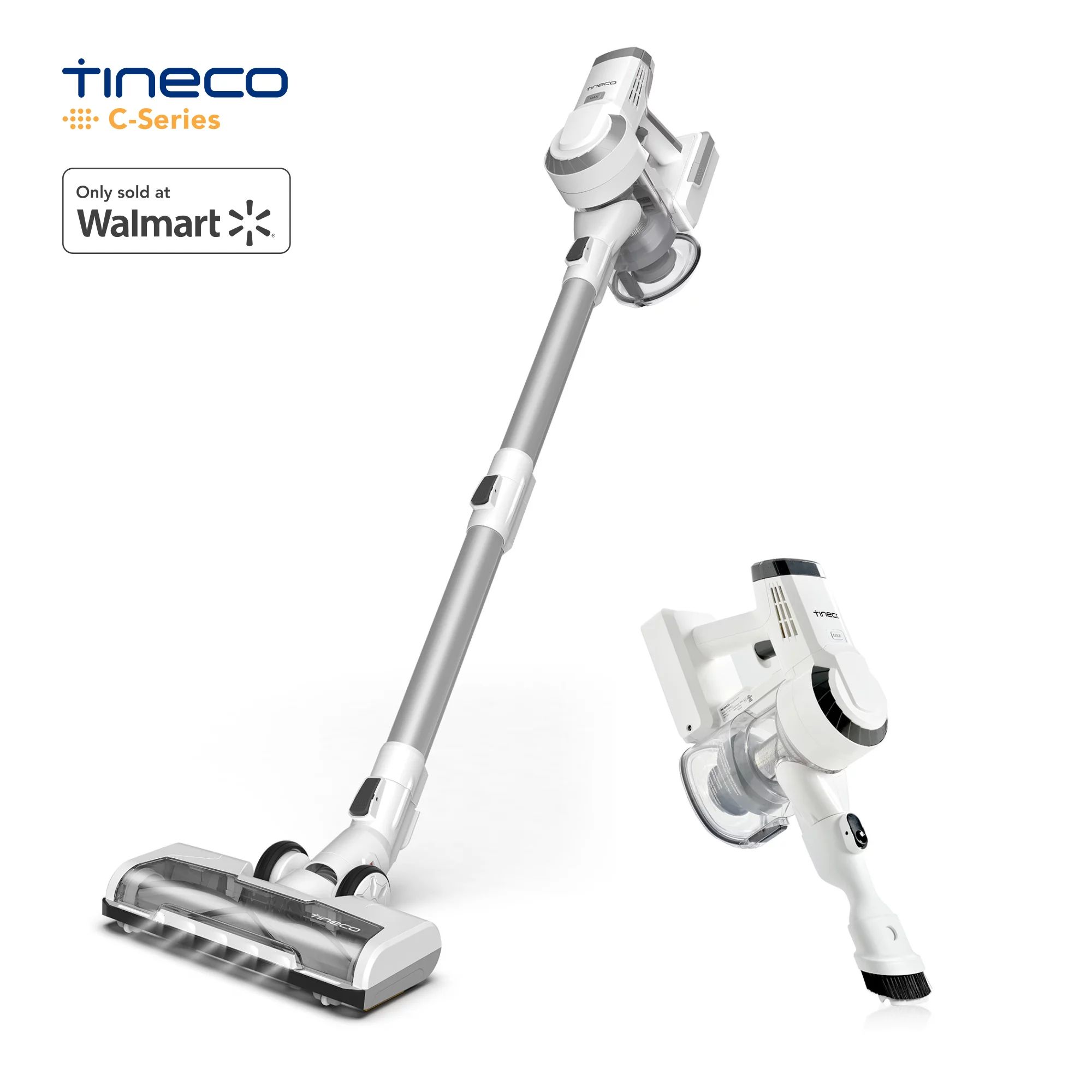 Tineco C1 Lightweight Cordless Stick Vacuum Cleaner - Gray - Walmart.com | Walmart (US)