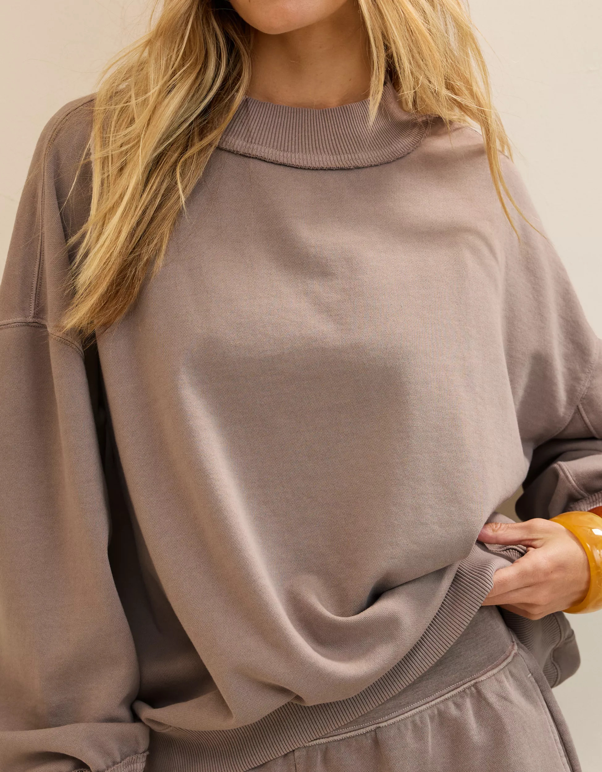 Aerie Alumni Mock Neck Sweatshirt | American Eagle Outfitters (US & CA)