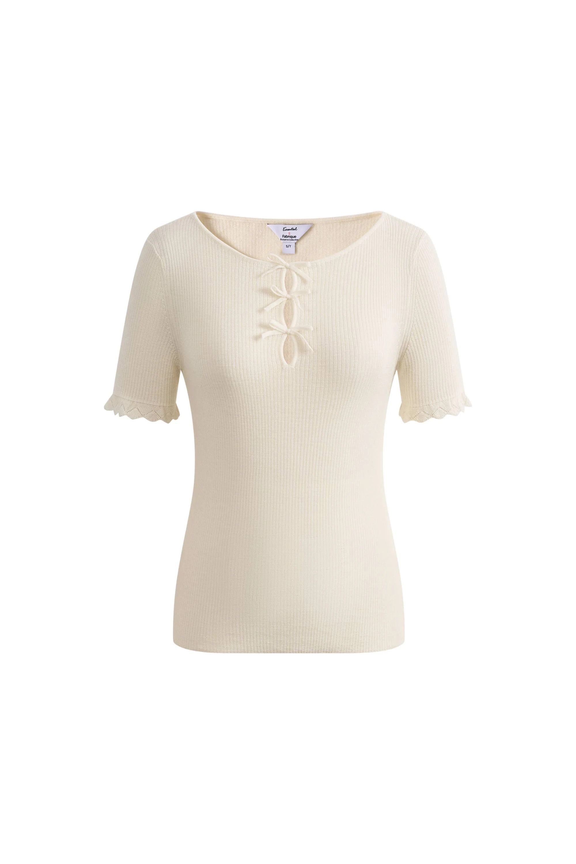 Iris Wool Base Layer Top in Sheep Wool Knit | Fabrique