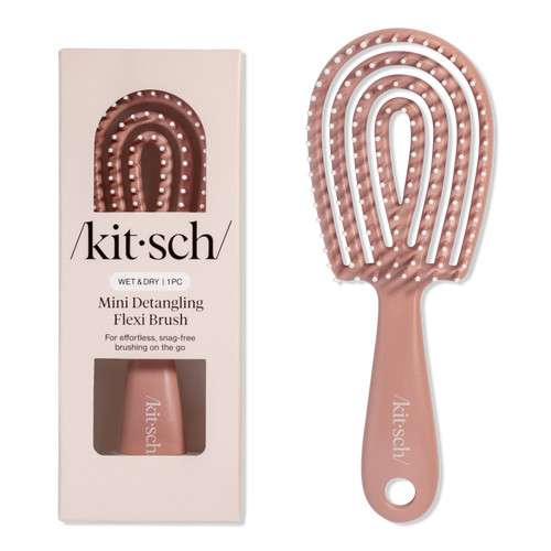 Kitsch Mini Detangling Flexi Brush - Terracotta | Ulta