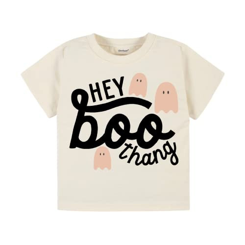 Hey boo thang! ghosts tee shirt halloween shirt halloween toddler shirt spooky cute girl boy shir... | Amazon (US)