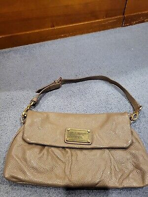 Marc By Marc Jacobs Beige Leather Handbag/clutch  W 32cm. H 18cm. Used | eBay AU