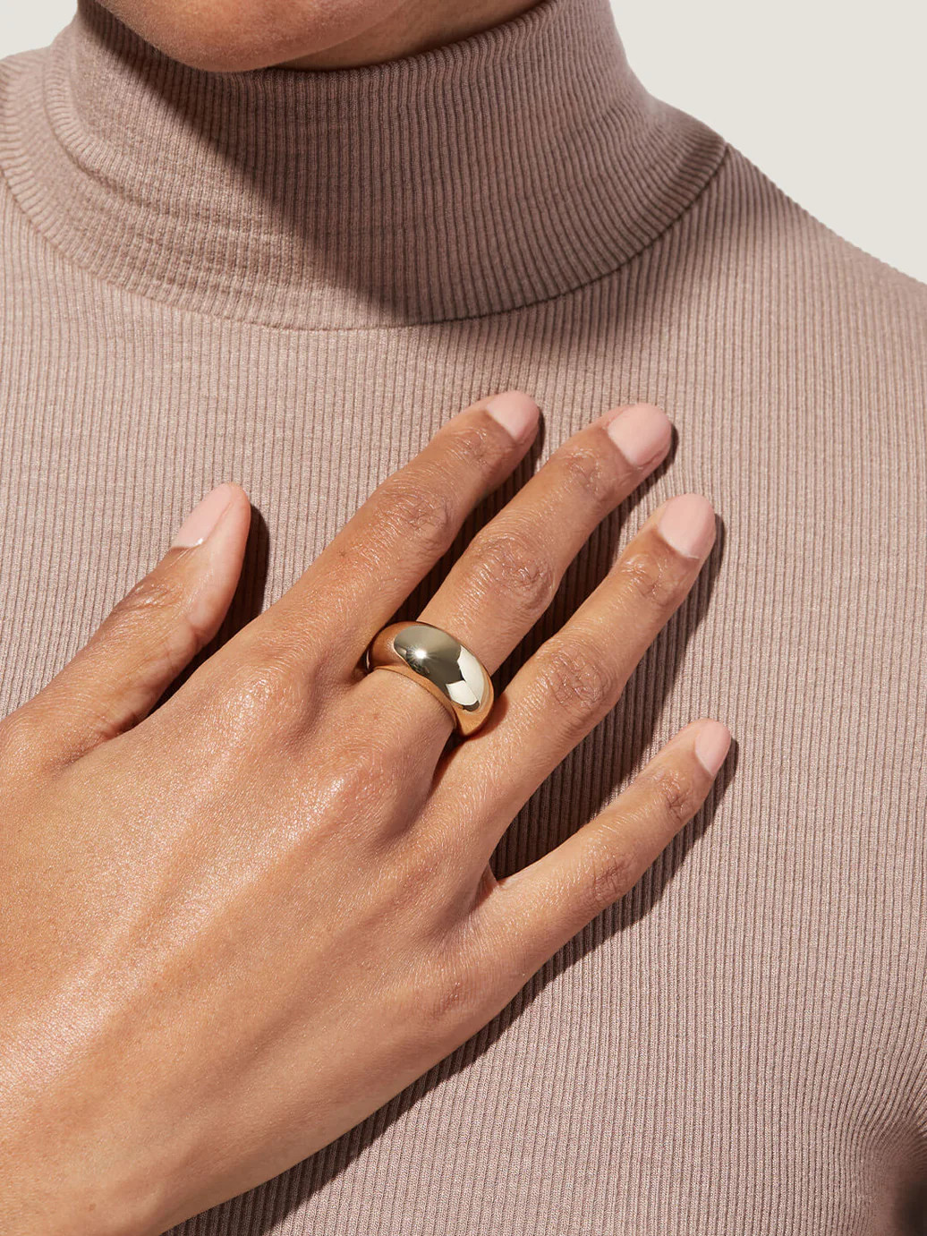 Gold Dome Ring - Noa | Ana Luisa