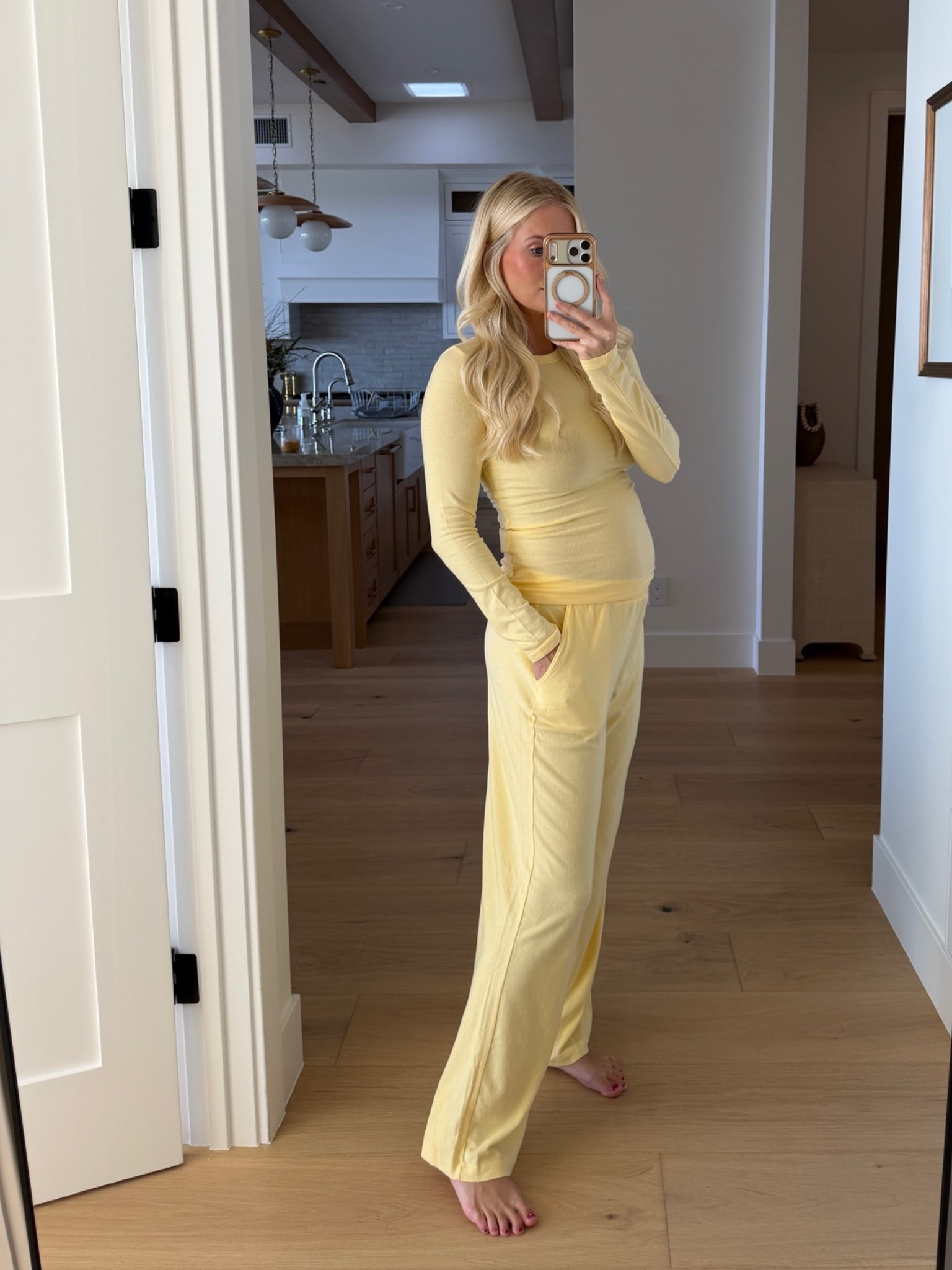 Code AFKATHLEEN for an additional 15% off! Wearing a small in top & bottom (sunny yellow)! #kathleenpost

Bump friendly, maternity outfit, comfy chic, comfy but cute look, loungewear

#LTKootd #LTKBump #LTKSaleAlert