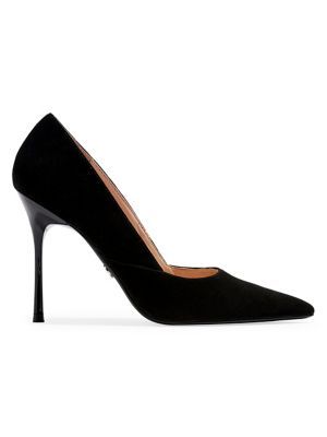 Gigi Leather Point Toe Pumps | The Bay