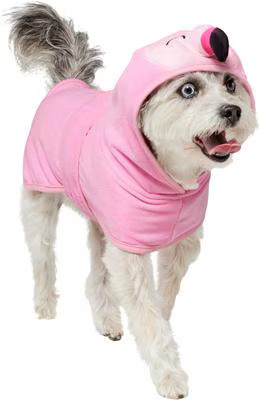 Frisco Summer Flamingo Dog & Cat Bathrobe, Medium | Chewy