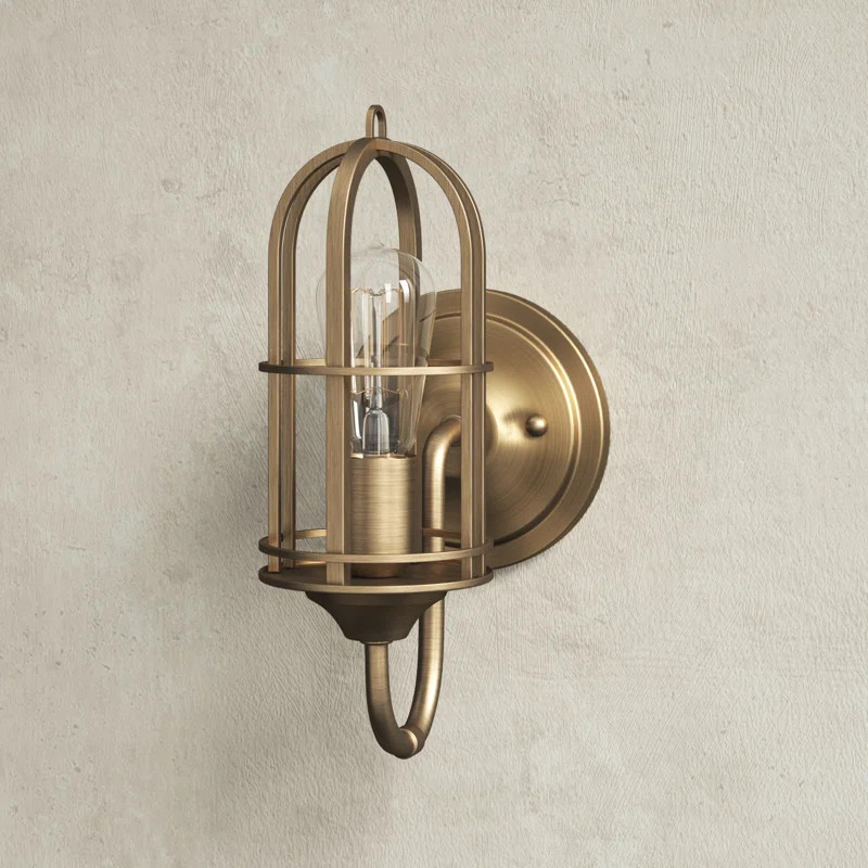 Anning Steel Armed Sconce | Wayfair North America