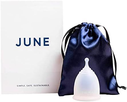 June Co, June Cup for Women - Reusable Menstrual Cups - PH Friendly Period Cup - Flex Menstrual C... | Amazon (US)