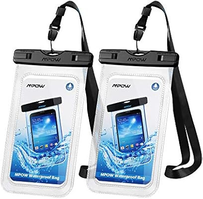 Mpow 097 Universal Waterproof Case, IPX8 Waterproof Phone Pouch Dry Bag Compatible for iPhone 12/... | Amazon (US)