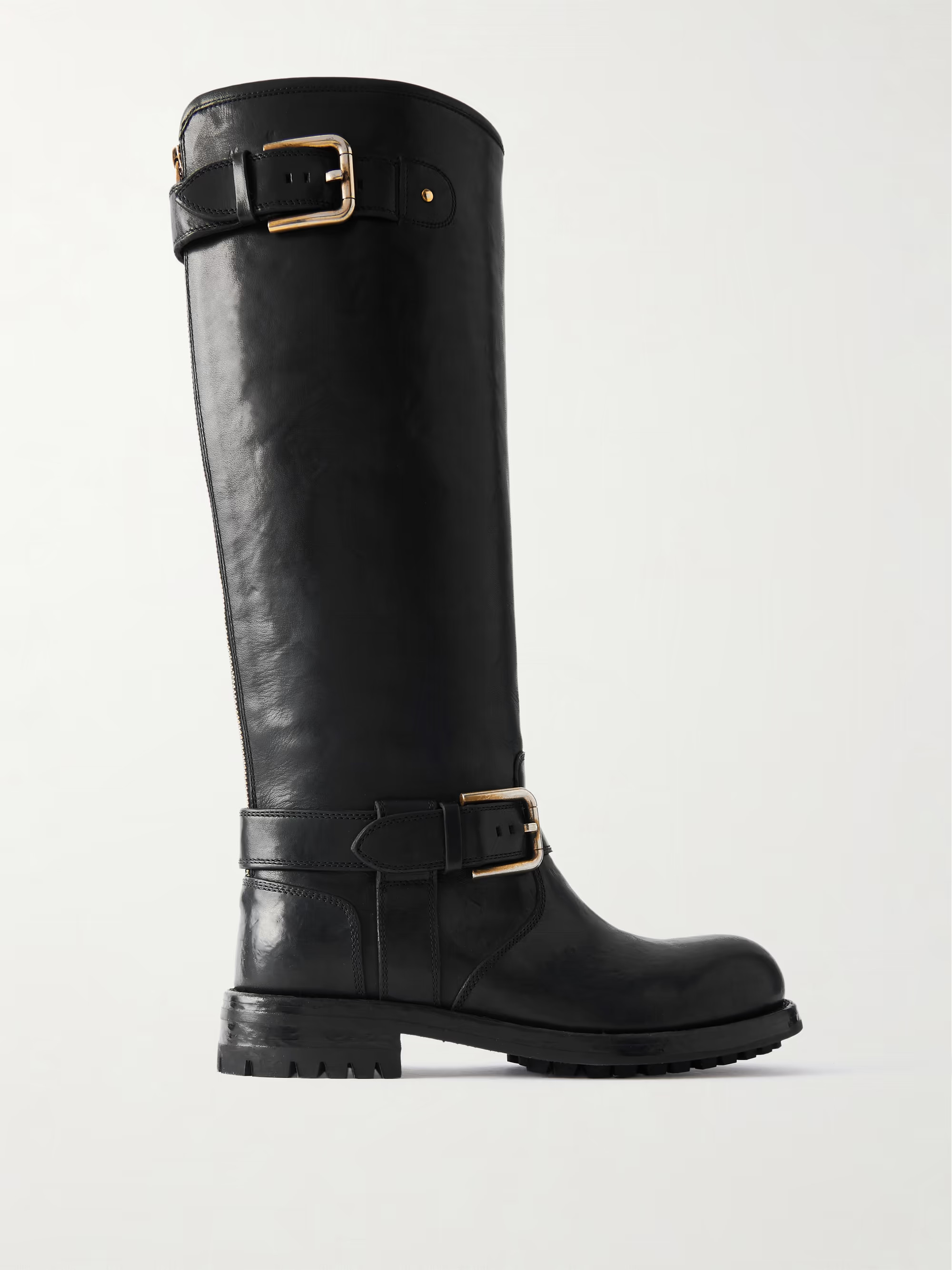 Like A Virgin leather biker boots | NET-A-PORTER (UK & EU)