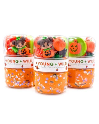 Young + Wild and Friedman Jack-O-Lantern Grab & Go Dough Jar - Jack-O-Lantern Grab & Go Dough Jar | Shop.com