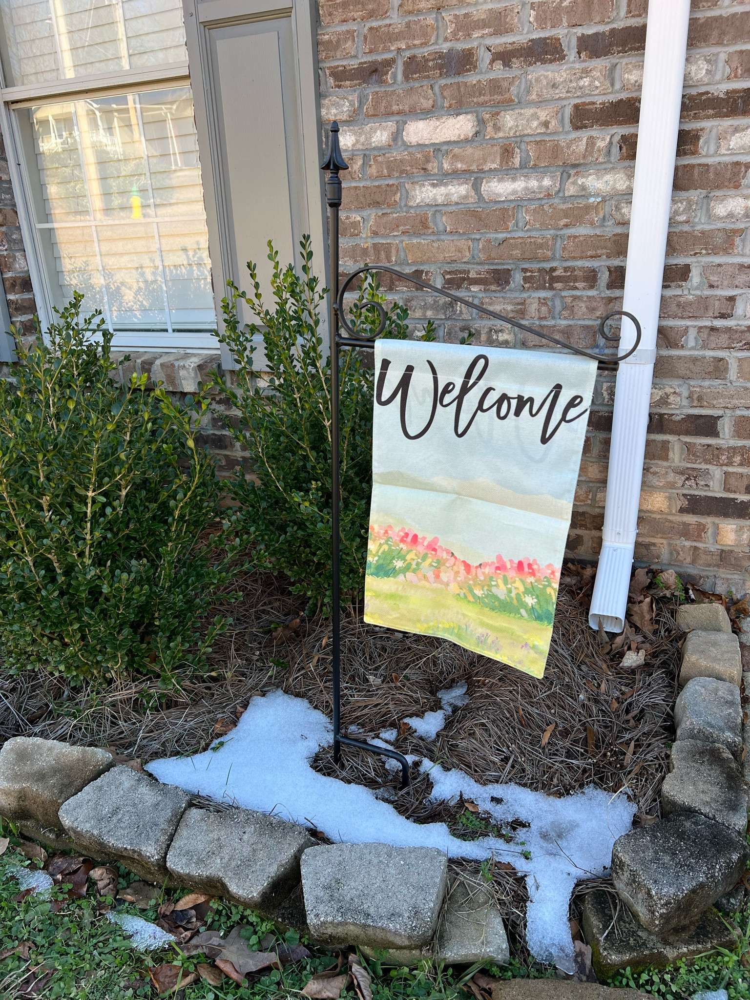 Garden flag, cute garden flag, outdoor decor, welcome flag, spring flag, spring garden flag

#LTKHome #LTKFindsUnder50