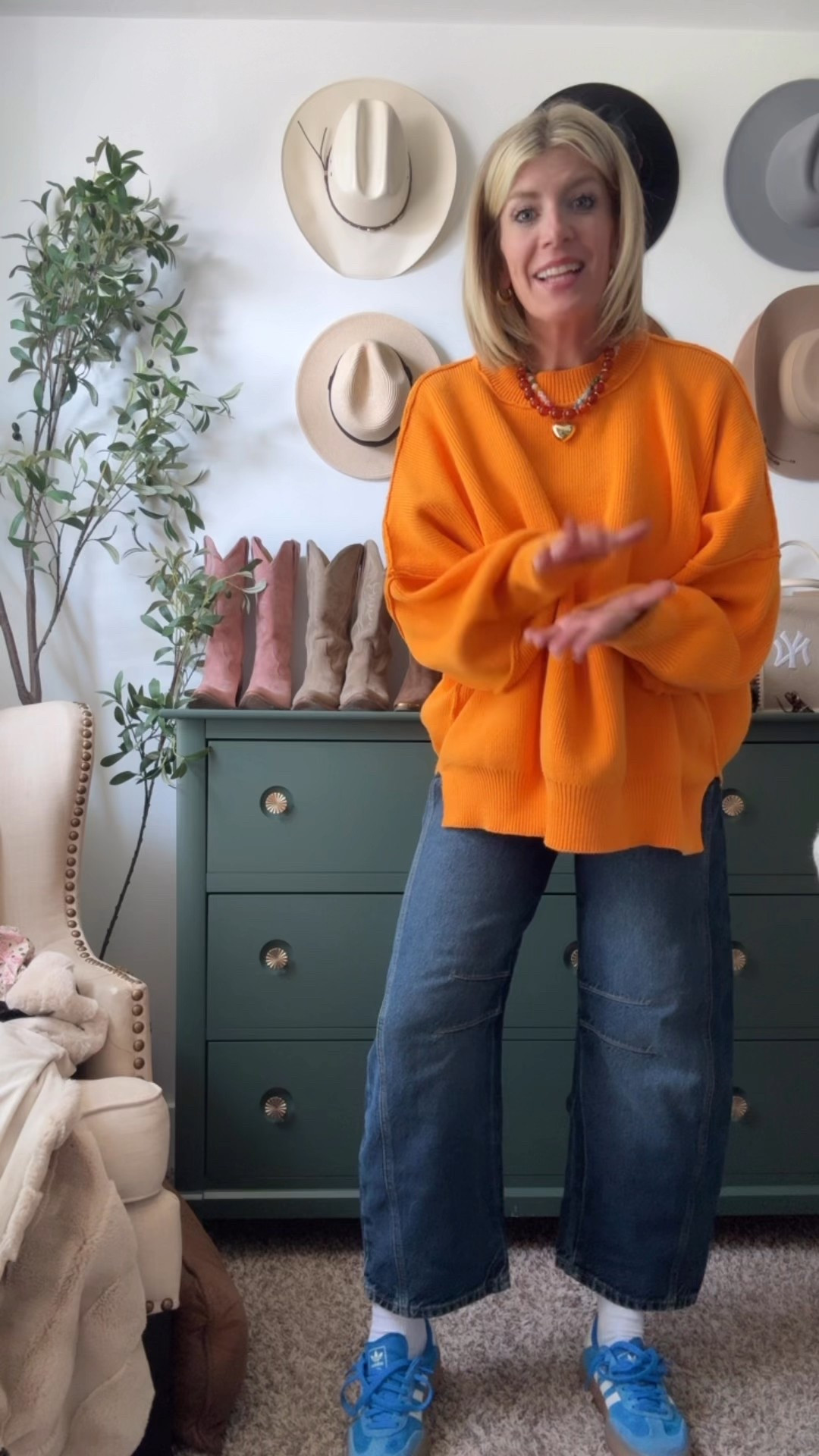 Cozy fall outfit
Bright fall colors

#LTKStyleTip #LTKOver40 #LTKShoeCrush