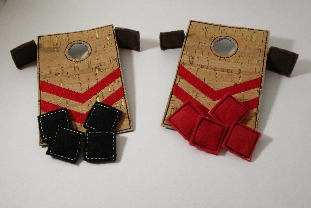 Doll Props, Miniature Cornhole Game, Comes with 2 Boards & 8 Cornhole bags, Great for Fun Shelf E... | Etsy (US)