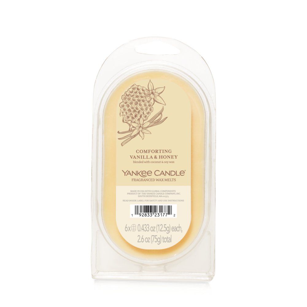 Comforting Vanilla & Honey Well Living Wax Melt 6-Pack - Well Living Collection | Yankee Candle | Yankee Candle