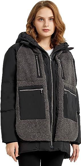 Orolay Women’s Fleece Down Coat Thickened Winter Puffer Down Jacket | Amazon (US)