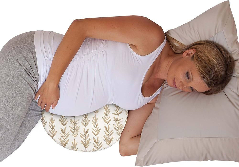 Boppy Pregnancy Pillow Wedge with Cover, Taupe, Belly Support Maternity Wedge, Firm Pregnancy Wed... | Amazon (US)
