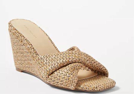 My summer go-to heel is here. It’s raffia, a wedge style that screams summer. And currently on sale under $100. 

#LTKfindsunder100 #LTKSeasonal #LTKstyletip