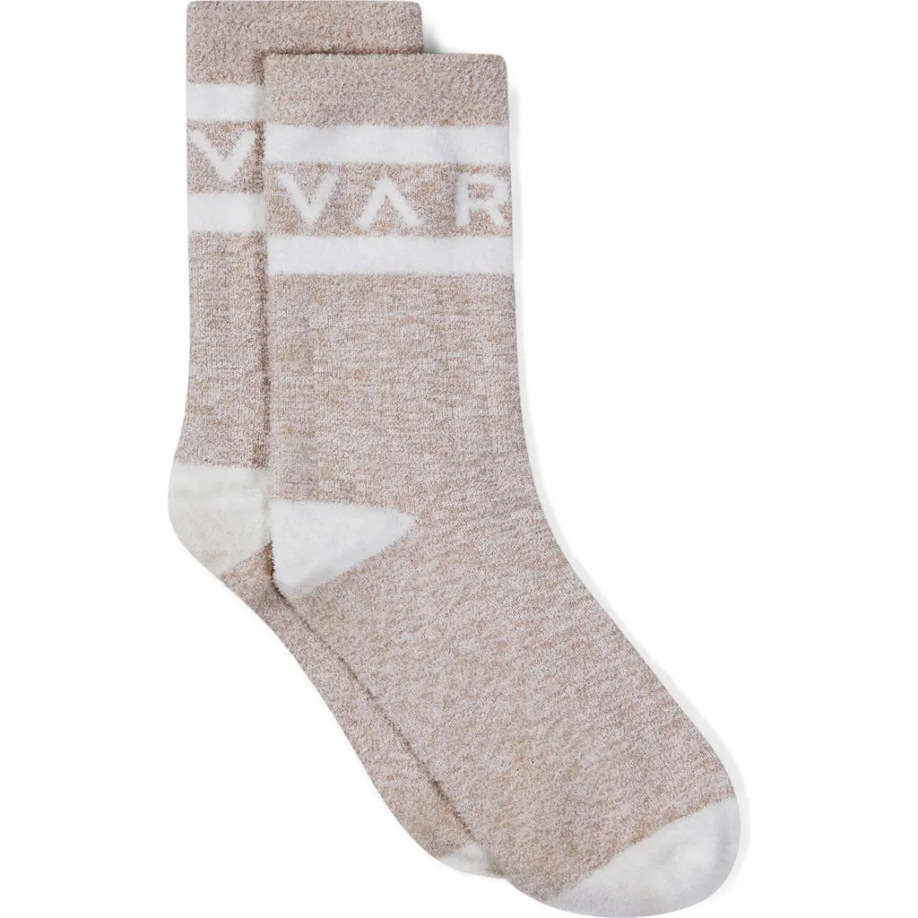 Varley Spencer Crew Socks in Sand Marl at Nordstrom, Size Small | Nordstrom