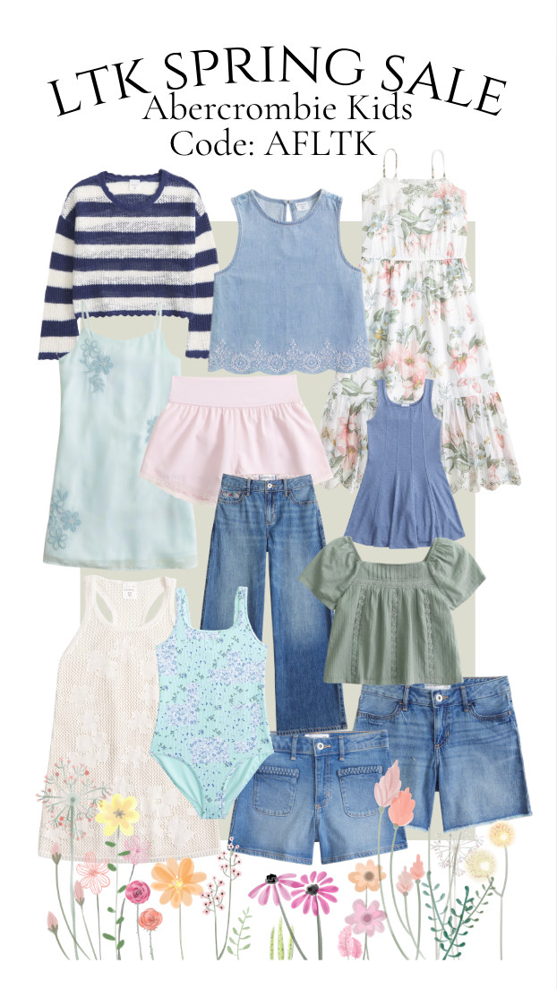 The LTK Spring Sale is here and you can save big on these gems from Abercrombie!! Use code: AFLTK at checkout! 

 #LTKSpringSale #LTKSaleAlert #LTKKids