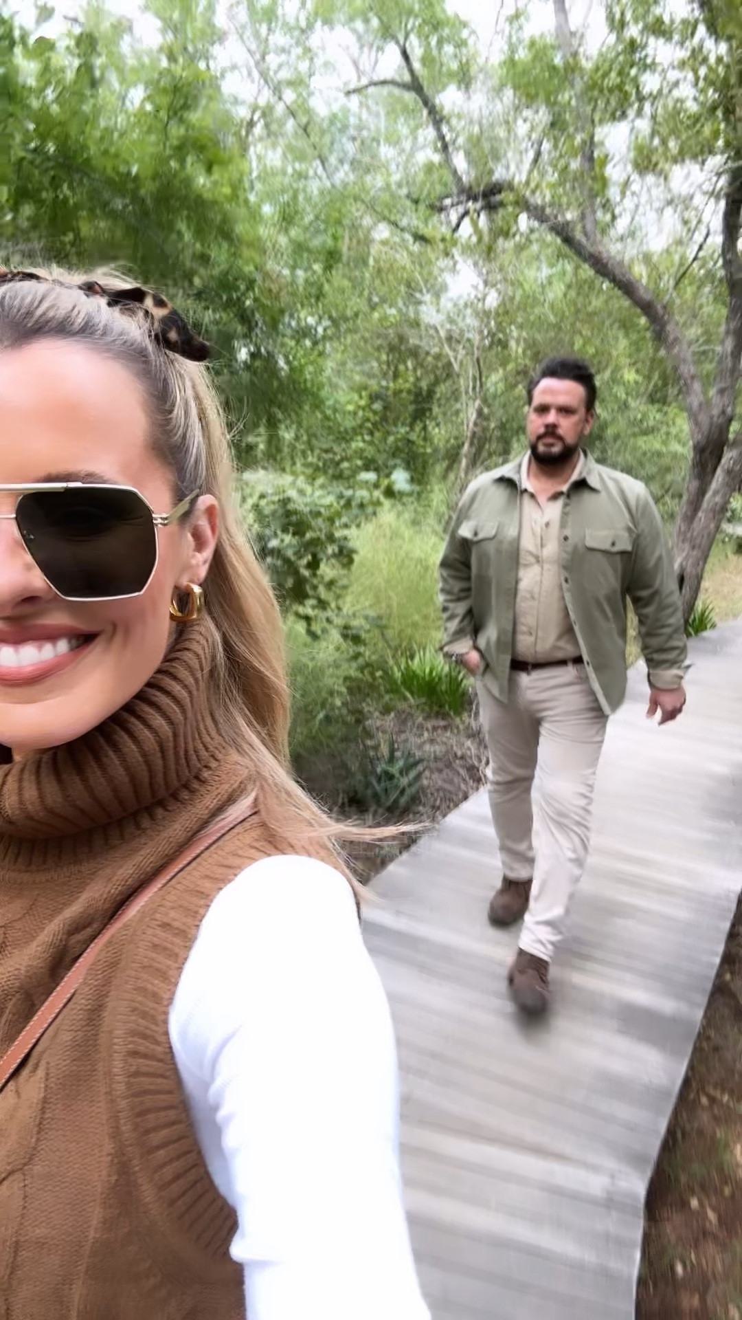 Safari Style: His & Hers // Layering is the name of the game for the sunset rides! // Sizing: sleeveless cashmere turtleneck/medium, long sleeve white tee/small, shorts/small, Kyle jacket/XL, Kyle linen shirt/xl, linen cotton blend jeans/36/34

#LTKtravel #LTKfindsunder50 #LTKstyletip