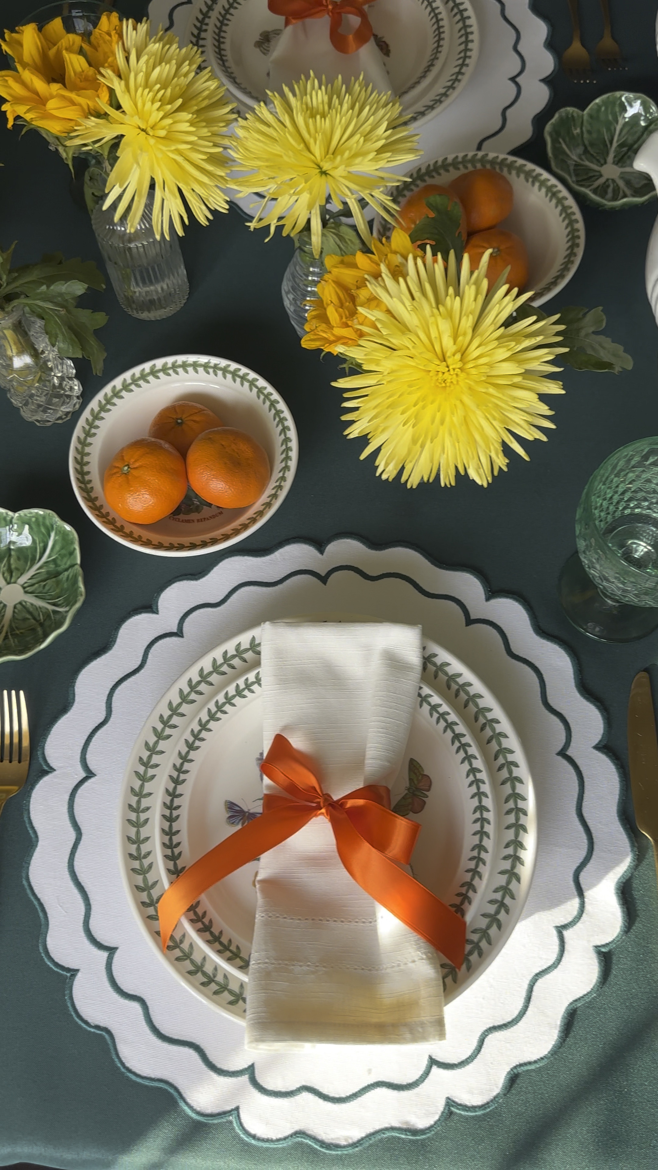 Bright Portmeirion Botanical Holiday Table

Placemats & Napkins from www.AllCottonandLinen.com
 Use code CASA20 for 20% discount on your entire purchase 

#LTKCyberWeek

#LTKhome #LTKSeasonal