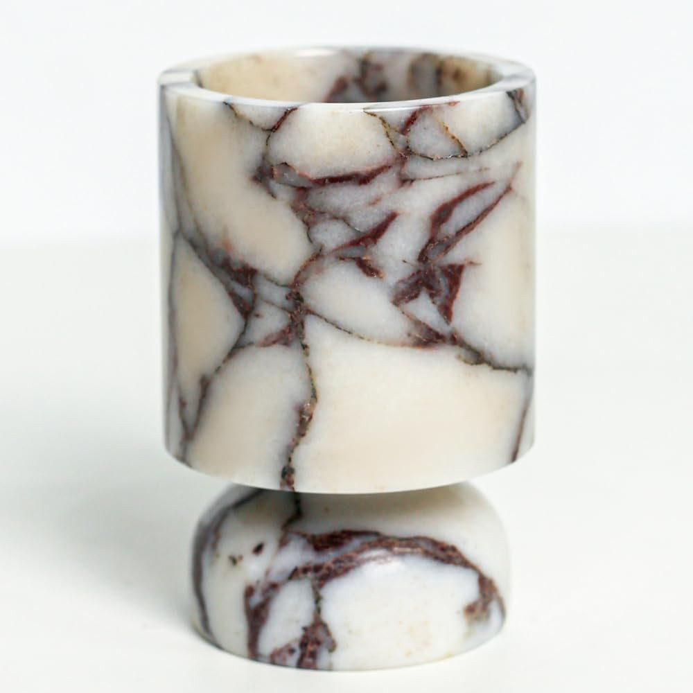 Vintage Marble Pillar Candle Holder, Natural Marble Candlestick Holder, French Centerpieces for T... | Amazon (US)