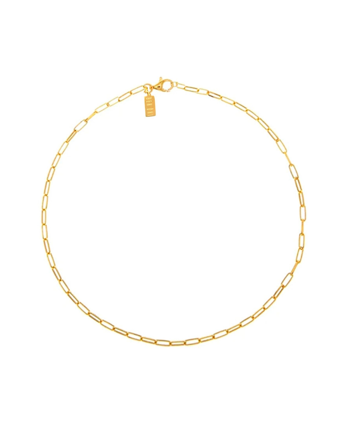 18k Gold Vermeil Paper Clip Necklace | Macys (US)