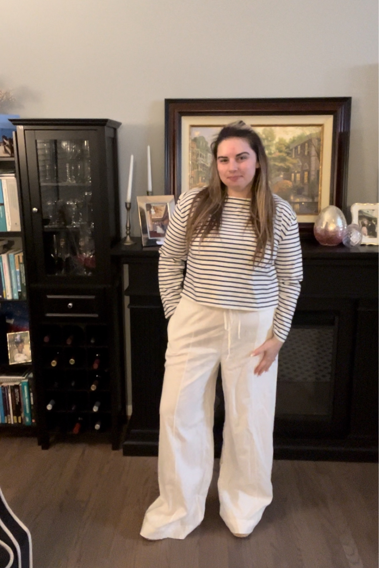Summer outfit

Midsize outfit, classic outfit, linen pants, stripe top, bow top, vacation outfit 

#LTKmidsize #LTKstyletip