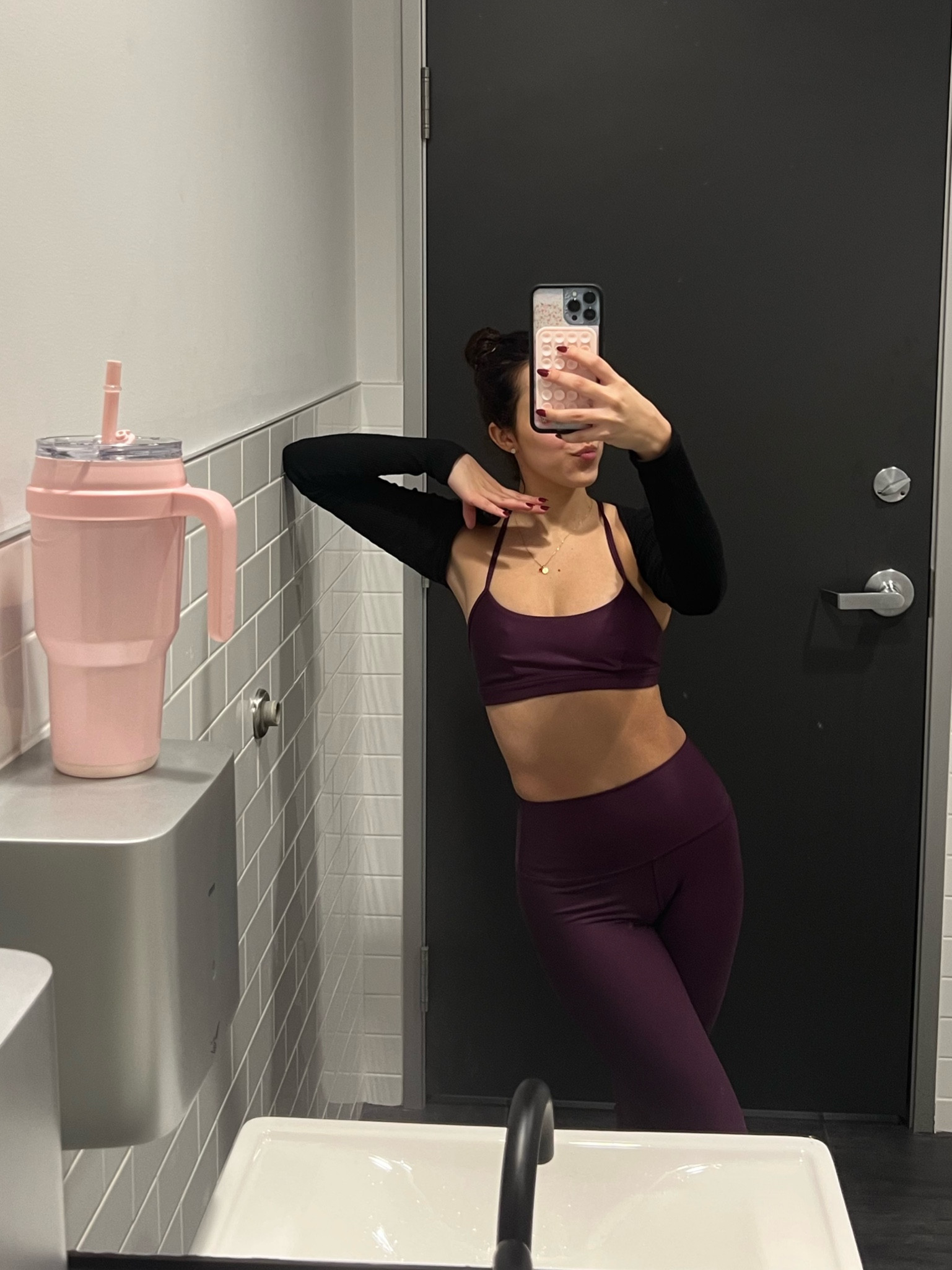 💜💜 plum workout set 

#LTKSeasonal #LTKfitness #LTKGiftGuide