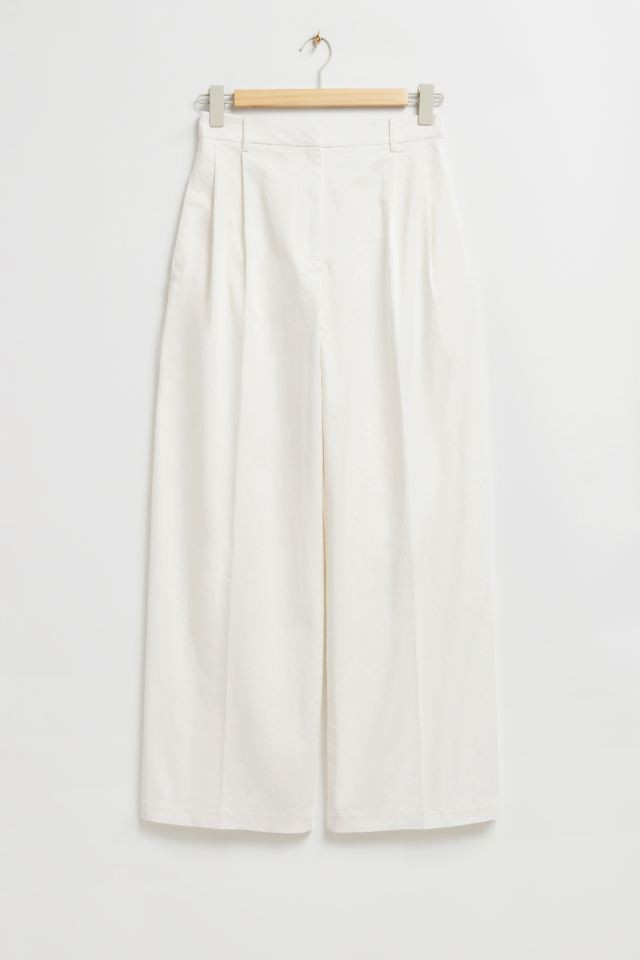 Tailored Straight-Leg Trousers | H&M (UK, MY, IN, SG, PH, TW, HK)