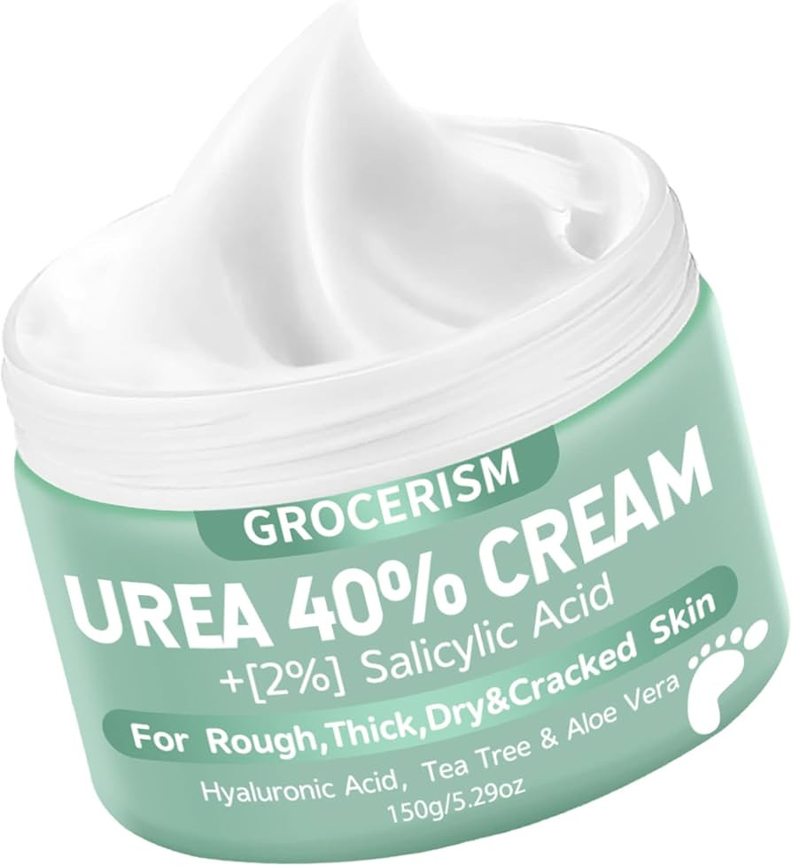 Urea Cream 40 Percent For Feet Plus 2% Salicylic Acid 5.29 oz || Foot Cream and Hand Cream Maximu... | Amazon (US)