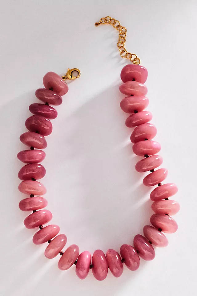 Bowie Necklace, Large Beads | Anthropologie (US)