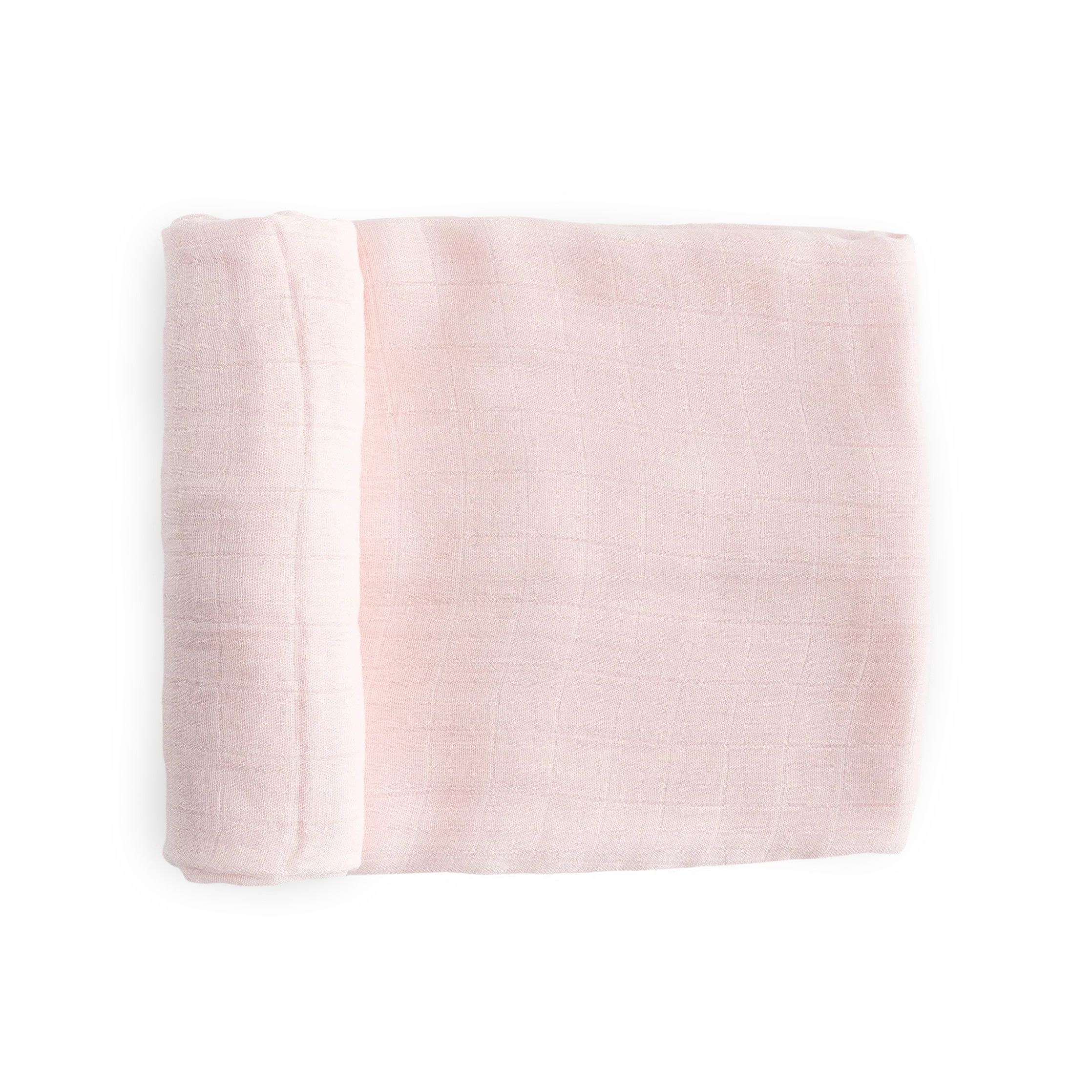 Deluxe Muslin Swaddle Blanket - Blush | Little Unicorn