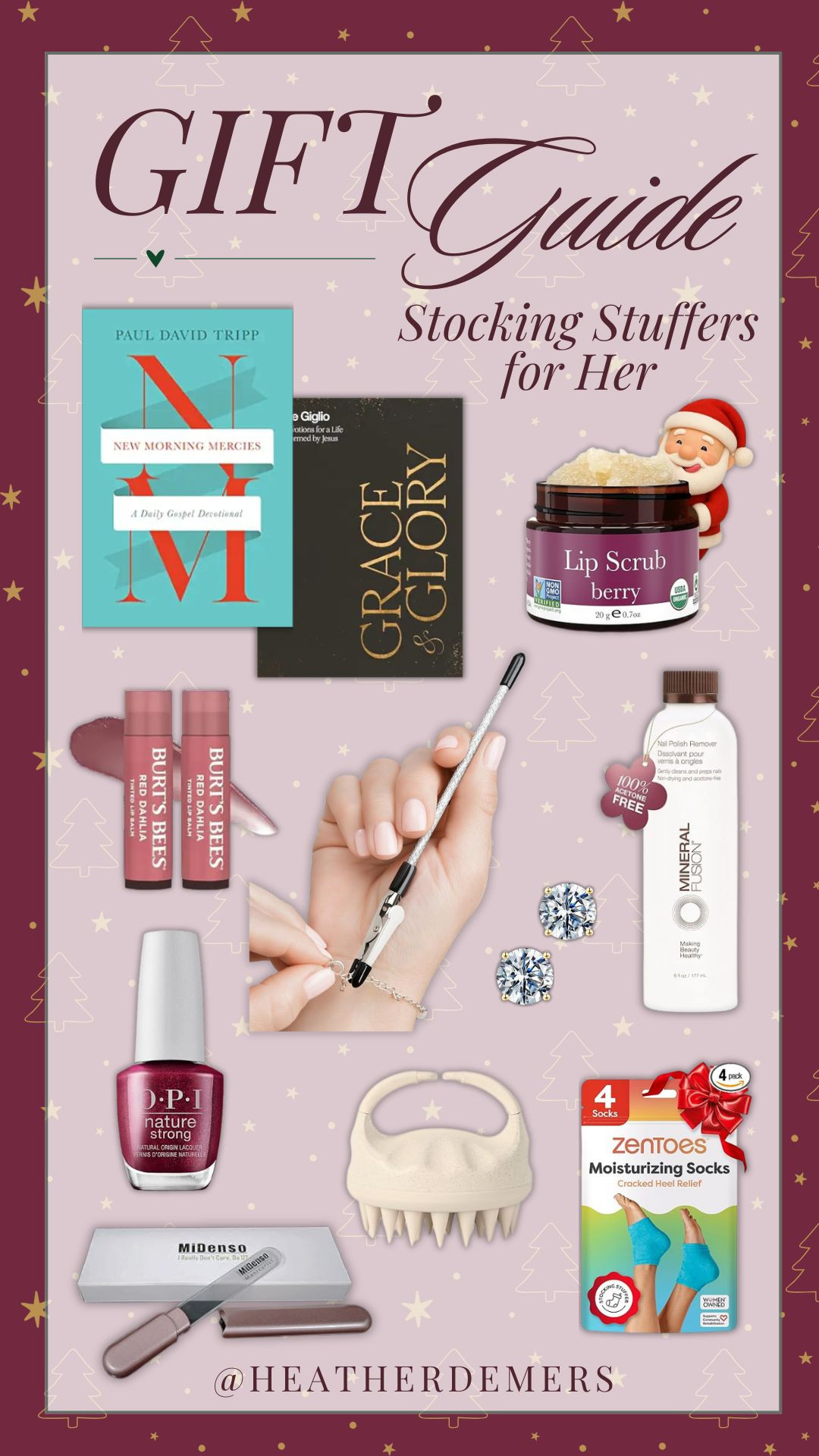 Gift Guide for her! Stocking Stuffer edition! 🎁

All affordable and can be shipped from Amazon within a few days! 

 

#LTKHoliday #LTKFindsUnder50 #LTKGiftGuide