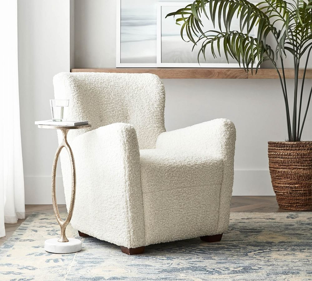 Hart Upholstered Armchair | Pottery Barn (US)