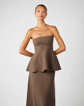 Strapless Peplum Top | Nordstrom